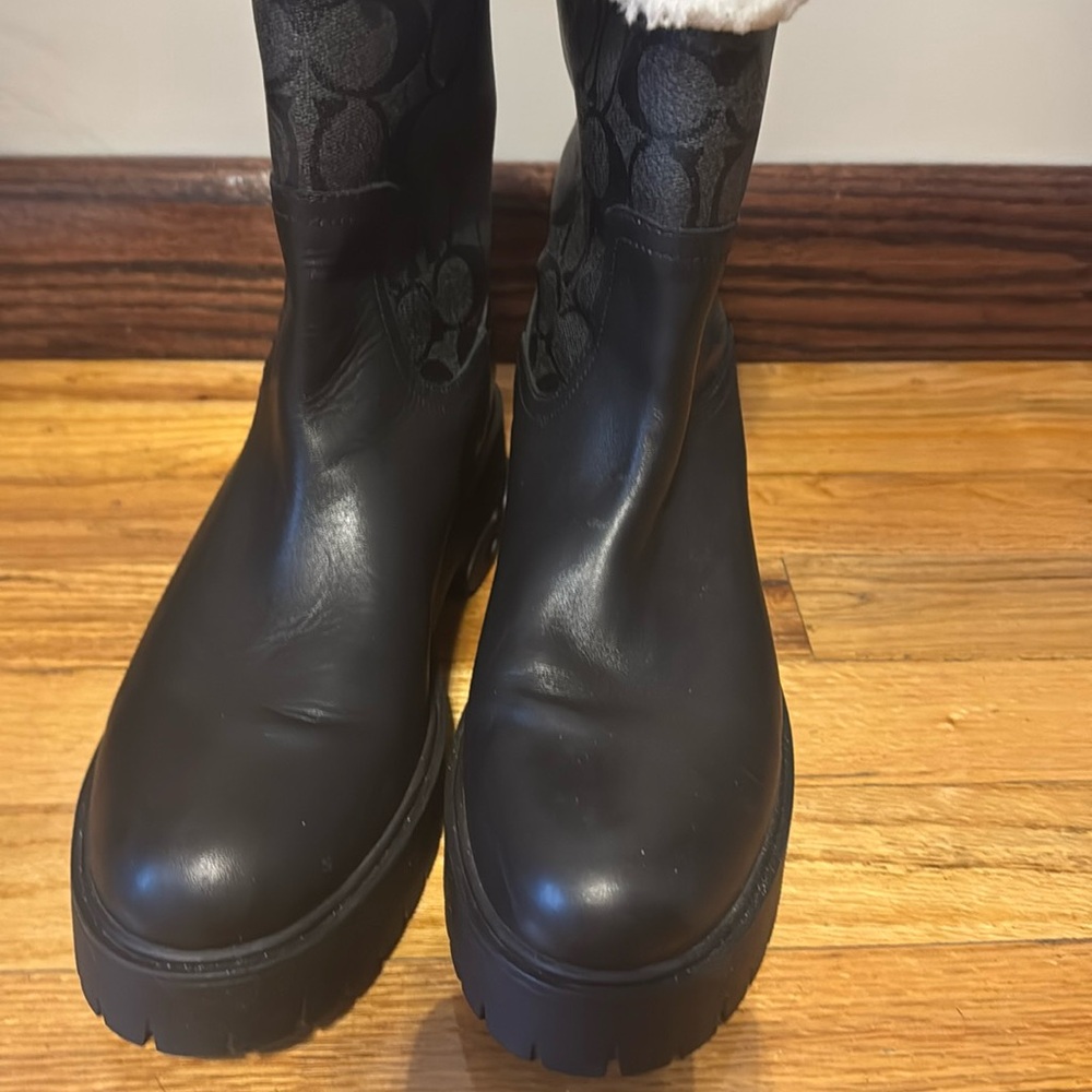 Coach ancle boots.